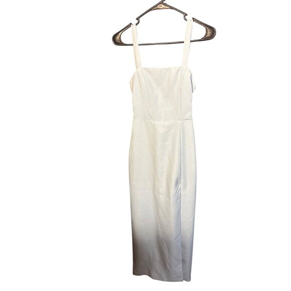 Revolve Light Blue Sleeveless Maxi Dress With Side Slit By The Way. S - Picture 2 of 6
